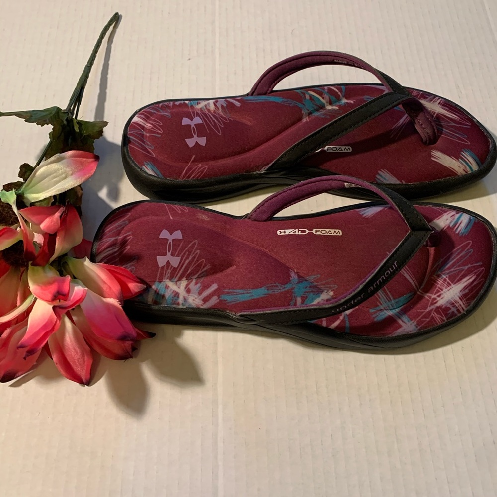 Under Armour 4D Foam Flip Flops 9